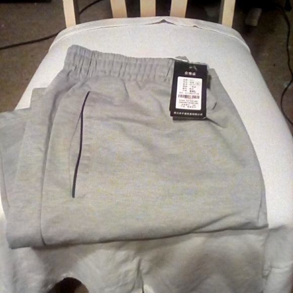 New grey men shorts  Ju Xiang Ying Brand Made In China - Picture 4 of 8